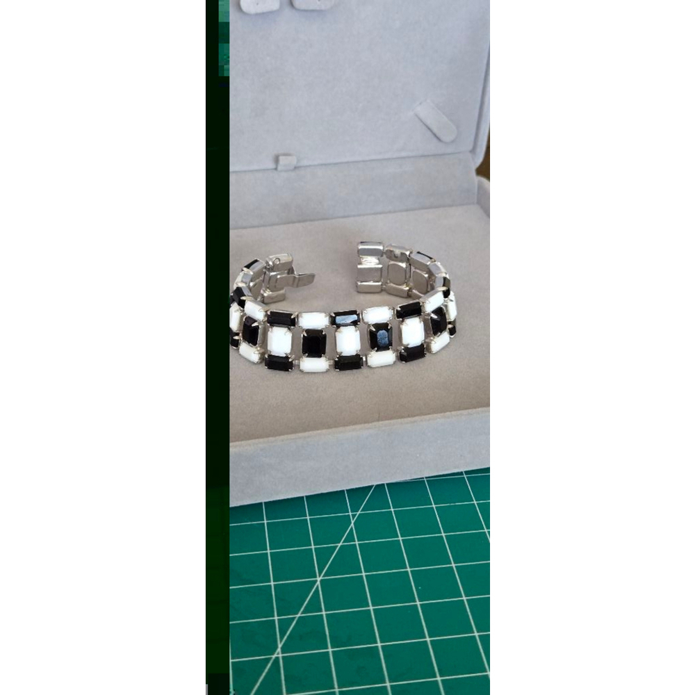 Vintage Weiss black & white bracelet pre-owned